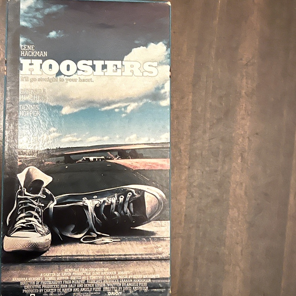 Original VHS Hoosiers